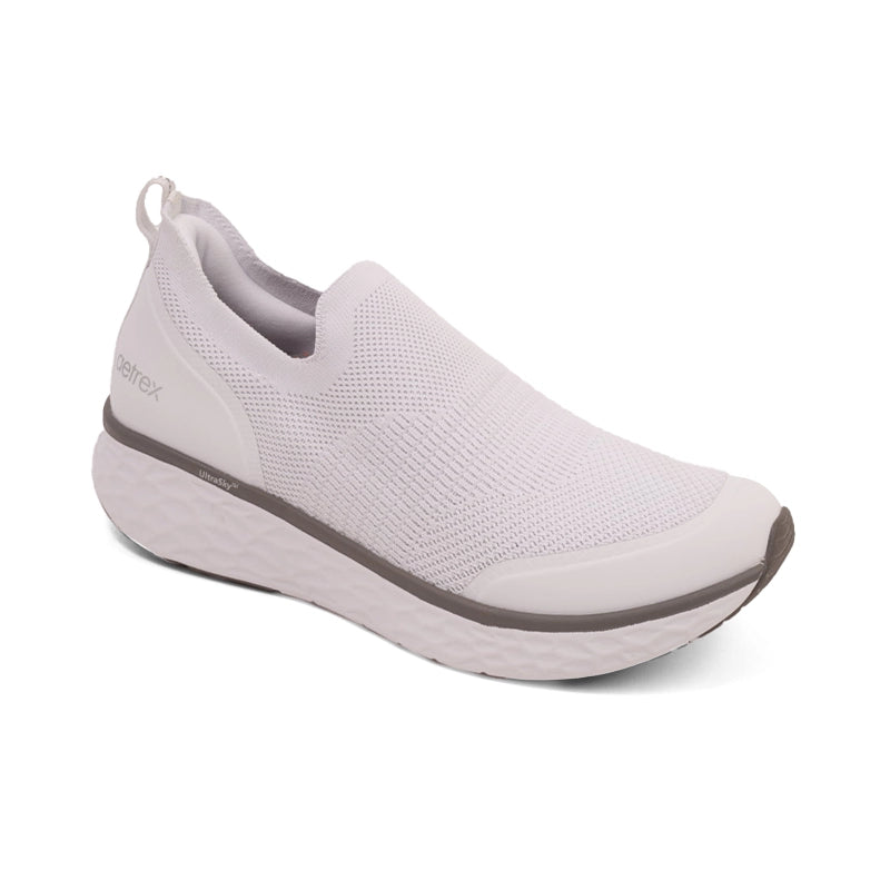 Dash Arch Support Sneakers Men White - Aetrex Middle East